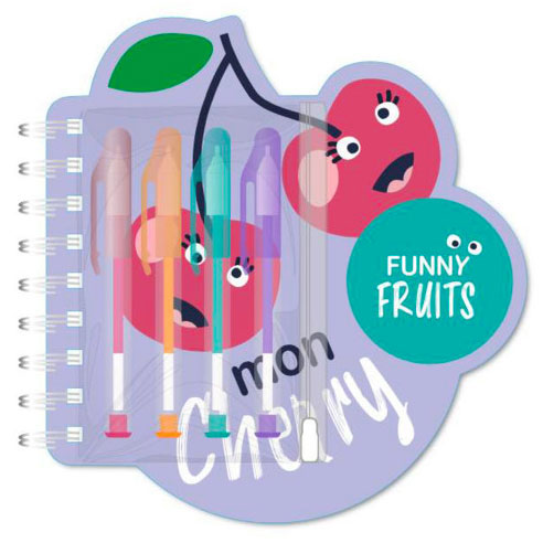 Load image into Gallery viewer, Notitieboek met 4 Pennen
