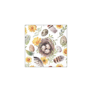 Ambiente servetten 33cm vogels nest fsc mix