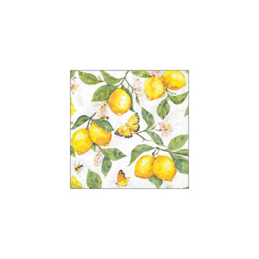 Ambiente servetten 25cm fresh lemons wit fsc mix