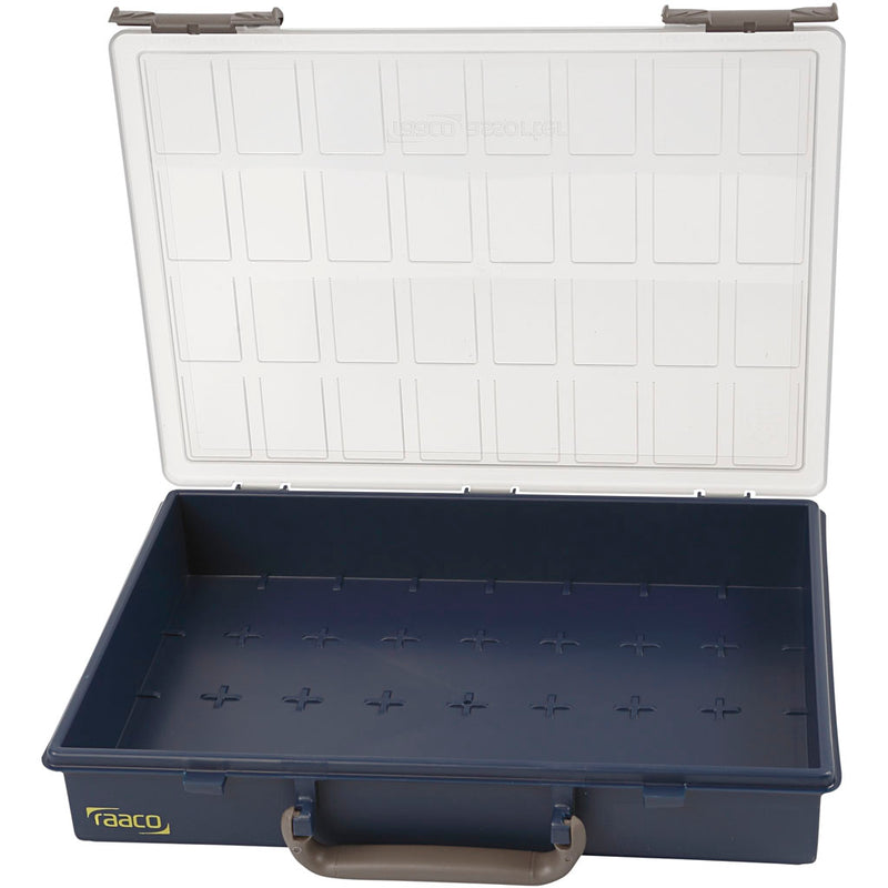 Load image into Gallery viewer, Raaco opslag box, zonder losse inzet boxen, h: 5,7 cm, afm 33,8x26,1 cm, 1 stuk
