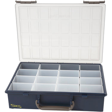 Http: www.cchobby.nl opslag-box-16-verplaatsbare-inzet-boxen-h-8-cm-afm-33-8x26-1-cm-gatgrootte-5-5x7-9x8-cm-1-set