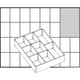 Raaco inzet box, afm a78 low, h: 24 mm, afm 109x79 mm, 1 stuk