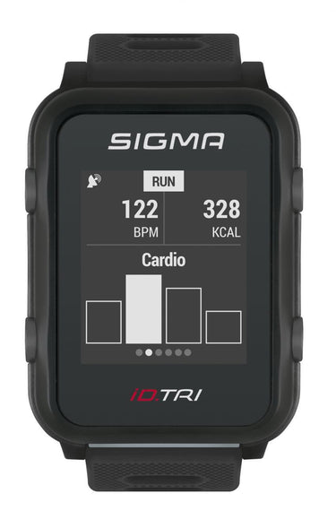 Sporthorloge Sigma iD.TRI Black Basic