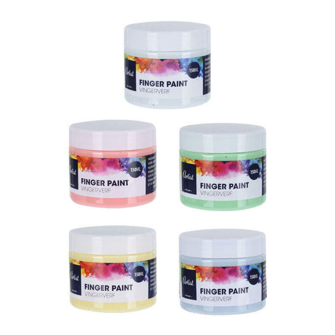 Load image into Gallery viewer, Vingerverf in Pot Pastel, 12st.
