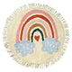 Vloerkleed Regenboog Rond, 90cm
