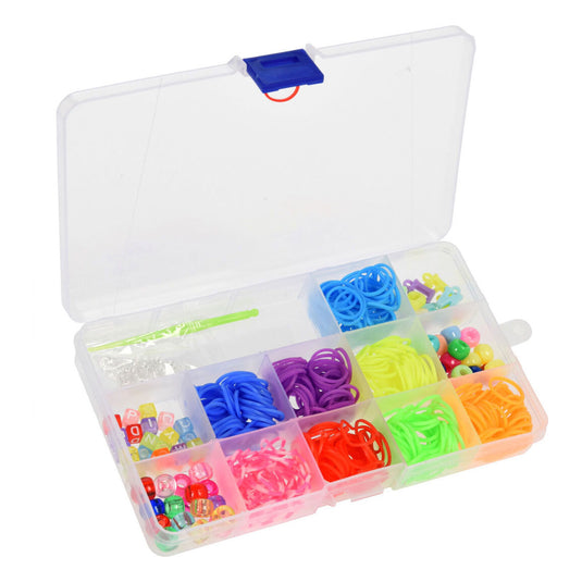 Loom bandjes in opbergdoos, 441dlg.