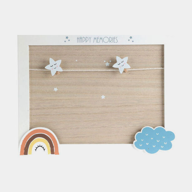 Load image into Gallery viewer, Memobord mdf regenboog
