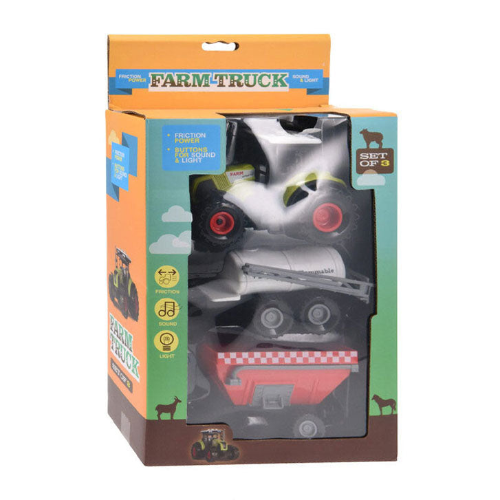 Load image into Gallery viewer, Frictie Tractor met Aanhanger
