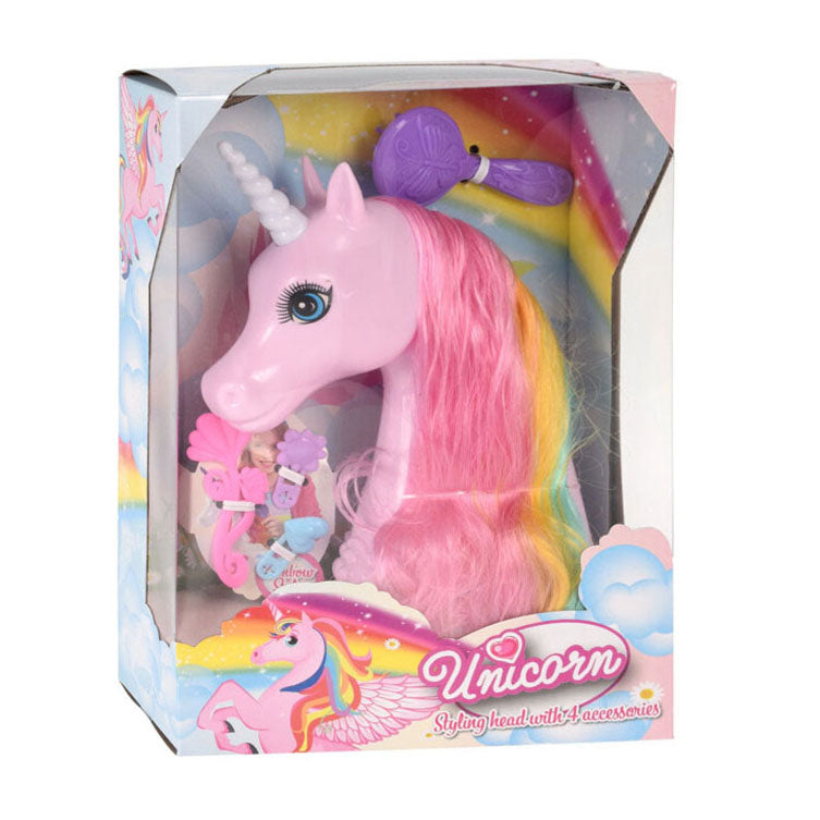 Load image into Gallery viewer, Eenhoorn kapkop met 4 accesoires
