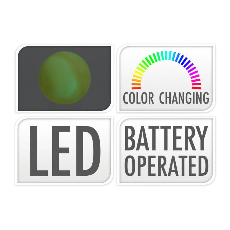 Load image into Gallery viewer, Decoratieve bal met led verlichting, 7,5cm
