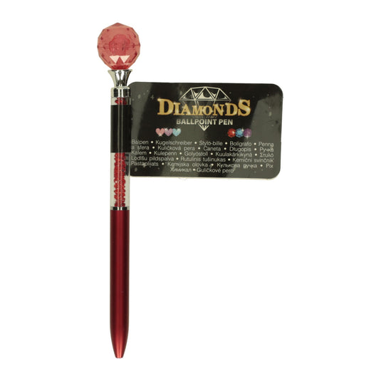 Balpen met diamanten