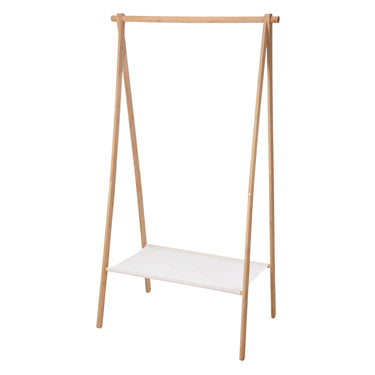 Kledingrek bamboe, 86x57x155cm