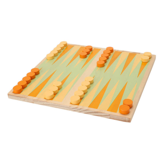Backgammon houten bordspel