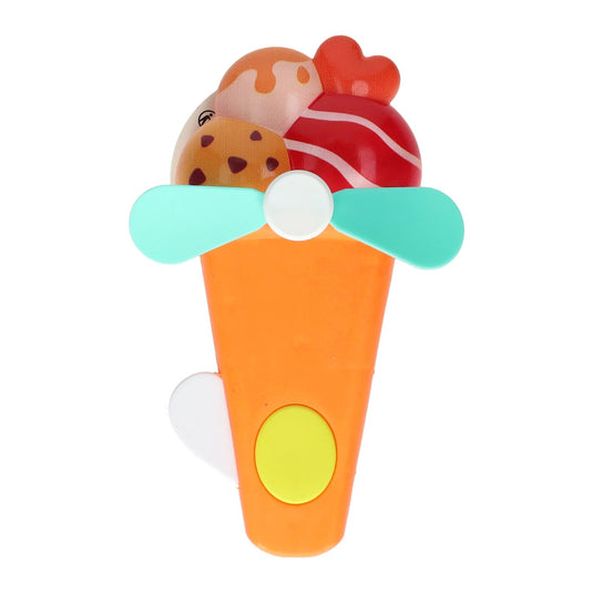 Knijp handventilator ijsje