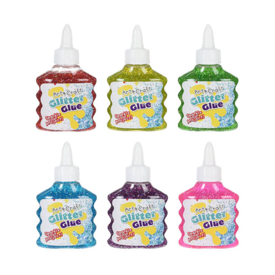 Glitterlijm in fles, 90ml