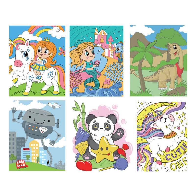 Load image into Gallery viewer, Schilderen op nummer thema, 8dlg.
