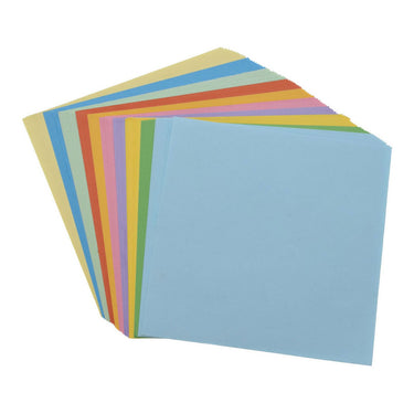 Papier gekleurd vierkant, 90 vellen