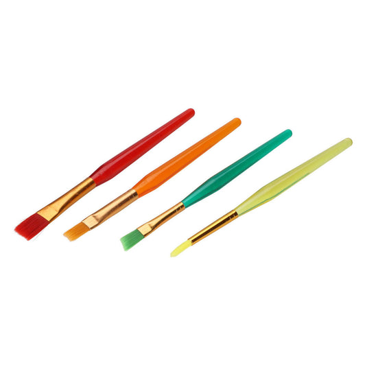 Penselen set plat, 4st.