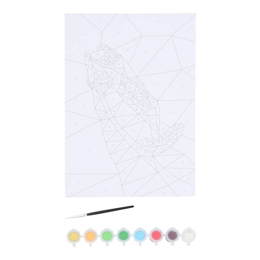 Schilderset schilderen op nummer dier