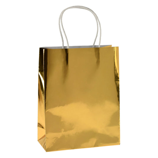 Medium cadeautasje goud
