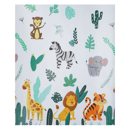 Cadeaupapier jungledieren, 70x400cm