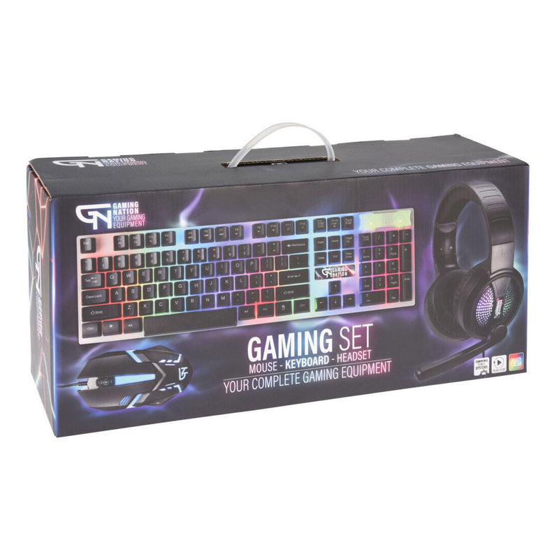 Load image into Gallery viewer, Gaming set muis toetsenbord koptelefoon 3in1
