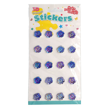 Sticker bloemen, 20st.