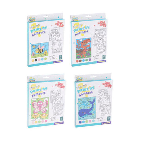 Schilderen op nummer set dier voor kinderen