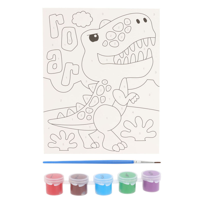 Load image into Gallery viewer, Schilderen op nummer set dier voor kinderen
