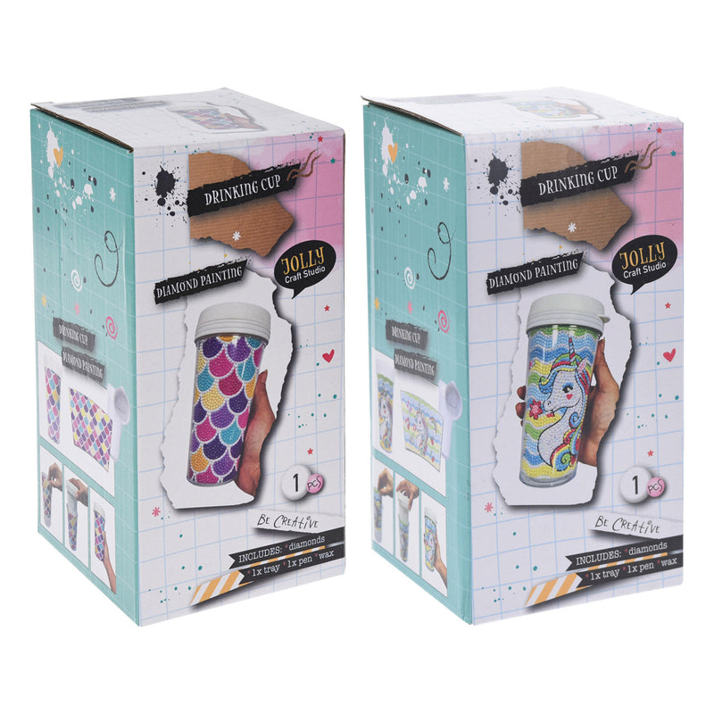Load image into Gallery viewer, Maak je eigen drinkbeker diamond painting

