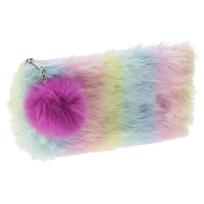 Load image into Gallery viewer, Etui regenboog pluche, 20,5cm
