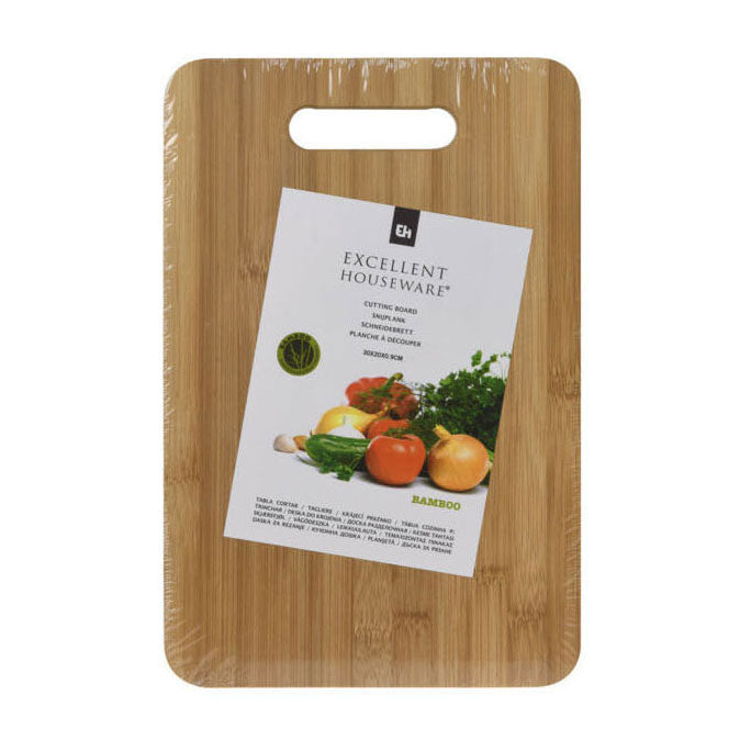 Load image into Gallery viewer, No brand snijplank bamboe 20x30cm | 4 stuks
