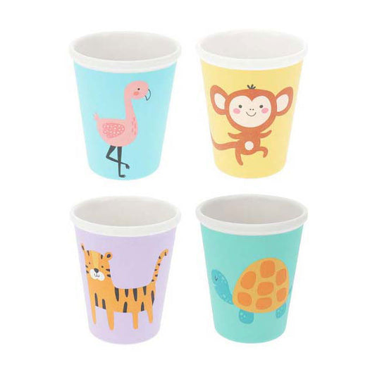 Kinderbeker dier melamine, 250ml