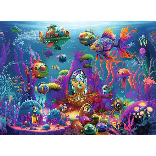 Ravensburger puzzel alien ocean 150st