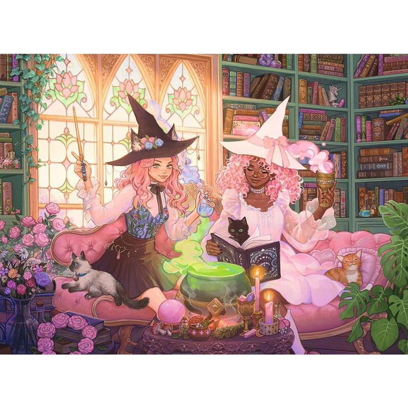 Load image into Gallery viewer, Ravensburger puzzel enchanting library
