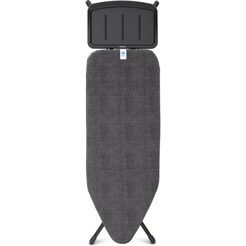 Load image into Gallery viewer, Brabantia strijkplank denim black c 124x45cm met stoomunithouder
