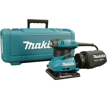 Makita bo4555k vlakschuurmachine in koffer | 112x102 200w - bo4555k