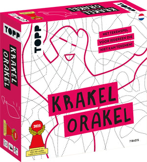 Topp krakel orakel van games | coöperatief tekenspel en partyspel | 2 tot 8 spelers | vanaf 10 jaar | 30 minuten