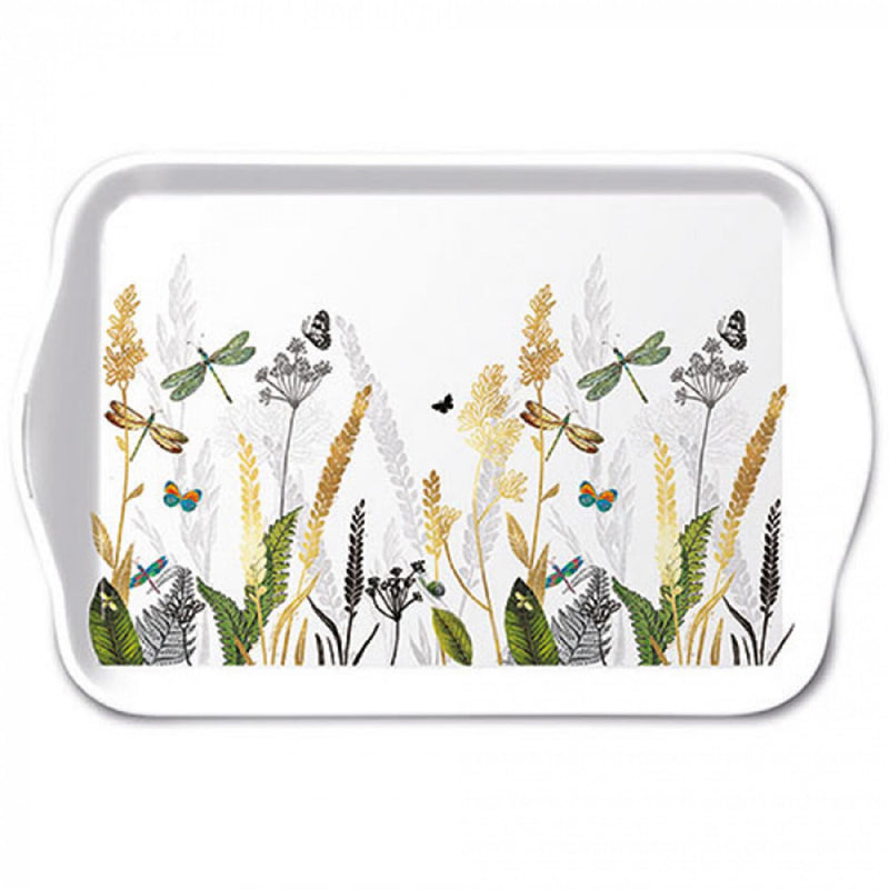 Load image into Gallery viewer, Ambiente tray ornamental flowers 13x21cm

