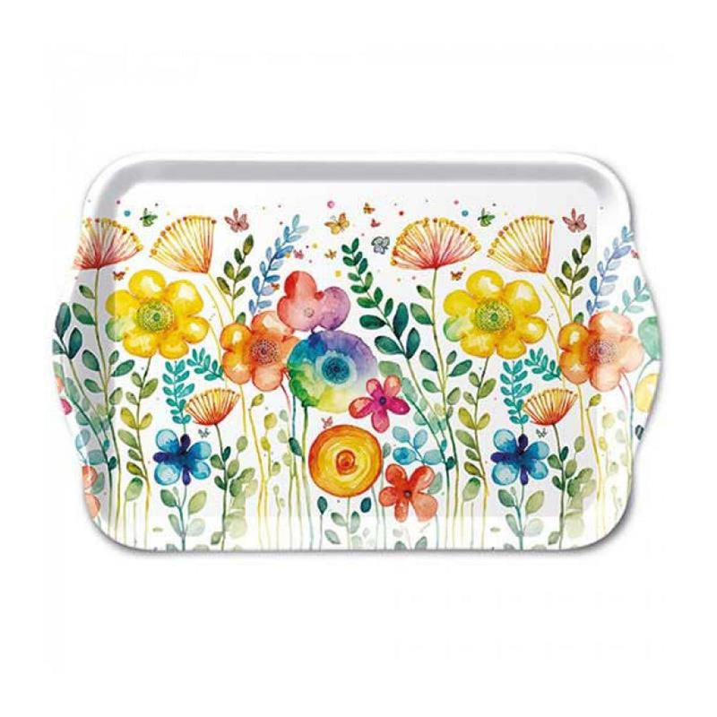 Load image into Gallery viewer, Ambiente tray vibrant spring white
