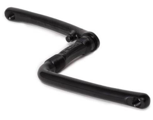 Crank one piece bmx black