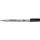 Staedtler viltstift lumocolor 316 non permanent f zwart - 10 stuks
