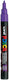 Uni posca posca uni pc3m verfmarker paars - ronde punt tot 1,3 mm
