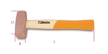 Beta koper hamer 600gr 1385 32