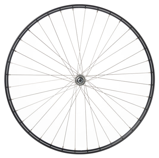 Cordo voorwiel 28 1 2 22-635 rvs spaak zwart zonder bies