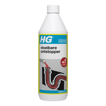 Hg vloeibare ontstopper 1 liter | doeltreffend verstoppingen verhelpen