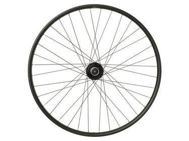 Abi cordo hybride voorwiel 28 naafdynamo centerlock - zwart