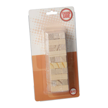 Houten mini stapeltoren, 30dlg.