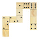 Groot houten dominospel - 28dlg.
