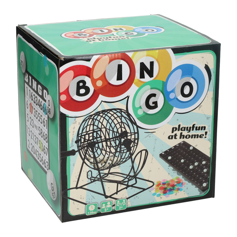 Load image into Gallery viewer, Zwarte bingomolen met speelbord bingokaarten en fiches
